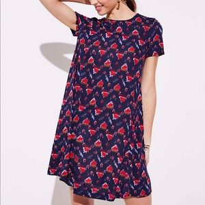 Loft Cotton Patterned Dress